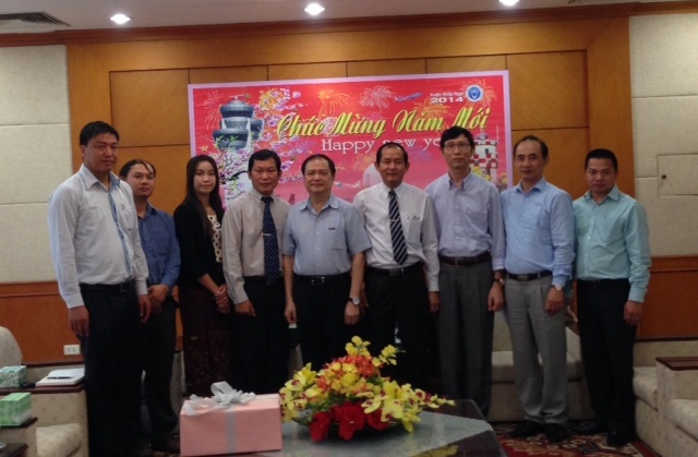 Cơ quan Quản lý bay Lào thăm và làm việc tại Tổng công ty